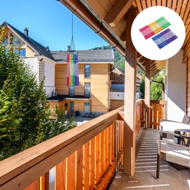 Toddmomy Wind Chime Tubes for Crafts, 100pcs Aluminum Wind Chime Empty Tubes Wind Chime Parts for DIY Wind Chime Making (Random Color)