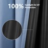 YC WINRRARII Upgraded Blackout Curtains for Bedrooms, 96 Inch Curtains