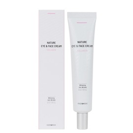 Foodaholic Nature Collagen Eye & Face Eye Cream 40ml / Moisturizing, elasticity care, and wrinkle improvement around the eyes / 푸드어홀릭 네이처 콜라겐 아이앤페이스 아이크림 40ml 눈가 수분 탄력케어 주름개선