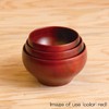 Yamanaka Lacquer SO-0557 Wooden Bowl Soup Bowl, M, 4.3 inches
