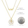 MADSION TYLER Gold Plated Aries Zodiac Necklaces for Women |
