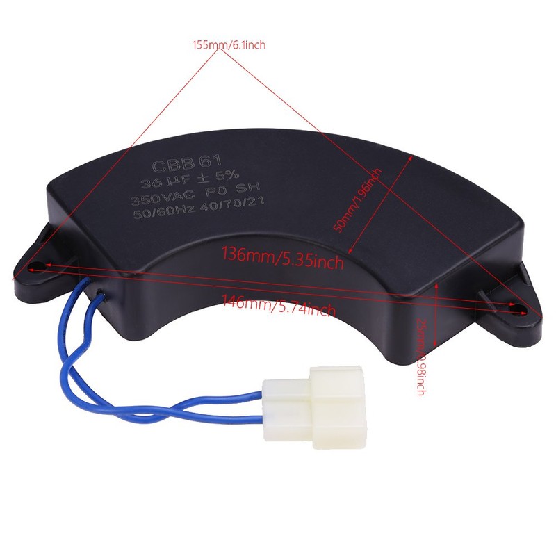 36uF Generator Capacitor 36uF Generator CBB61 36 uF 50 60Hz