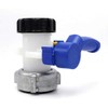 MACHSWON IBC Water Tank Butterfly Valve 62mm Valve Tap Anti-Corrosion