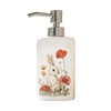 CHOOLD Ceramic Rabbit Flowers and Mushroom Soap Dispenser with Plastic