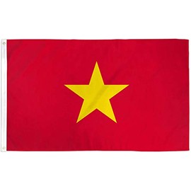 Vietnam Country Flag 2x3ft Poly