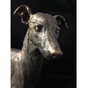 Greyhound Dog Statue Ornament Figurine Cold Cast Bronze.