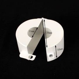 TEMEILI Metal Garden Faucet Lock - Prevents Water Theft, Suitable for Spigot and Bib Locks (White)