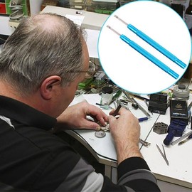 LNYMZD 2 Packs Blue Watch Hand Remover Tools, Multifunction Puller Watch Tool, Professional Watchmaker Repair Tools, Watch Hand Remover Setting Tool for Watch Hands Repair Replace Watch Accessories