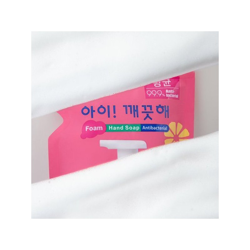Ikkaekkeuthae 아이깨끗해 거품형 레몬 리필 200ml I Clean Bubble Type