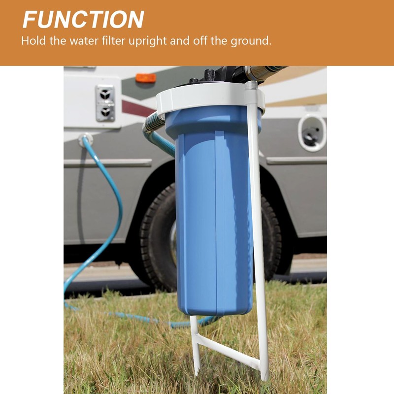 scottchen PRO RV Water Filter Stand, Keeps Water Filters Upright