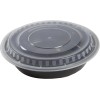 150-Pack (16 Oz) 1-Compartment Food Container Round Meal Prep Bowls