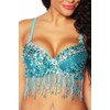 Oriental Belly Dance Costume 2 pieces (Light Blue)