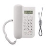 Wired Telephone, Landline Telephone with Landline Connection (FSK/DTMF) for Home/Hotel/Office