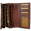 Golden Deer XXL Large Purse Women Men Many Compartments Leather