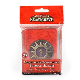 Games Workshop - Warhammer Underworlds: Beastgrave - Morgweath's Blade-Coven Premium Card Sleeve Set