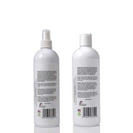 BarkLogic Clean & Clear Dog Grooming Kit - Sulfate Free Dog Shampoo and Puppy Safe Dog and Kennel Odor Control Spray