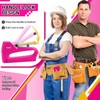 THINKLEARN Light Duty Staple Gun for Wood - Pink 4-in-1