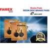 Bicycle Brake Pads for Zoom Brake, 2 Pairs, Semi-Metal Disc