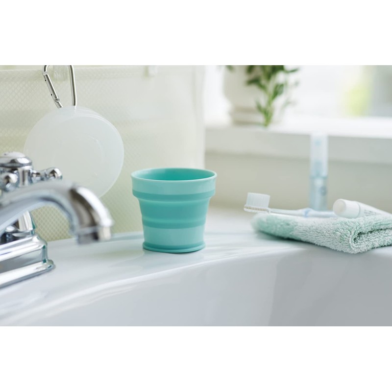 Isetou UGAI Cup (Gargle Cup) Portable with Case, Mint Green