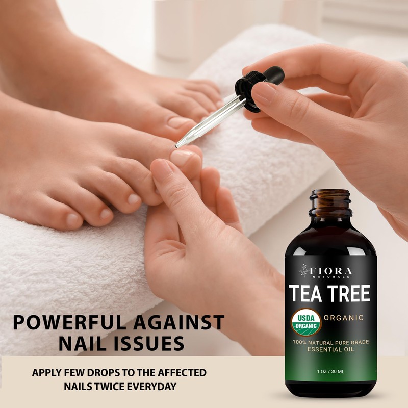 Fiora Naturals Fiora Naturals Tea Tree Oil & Peppermint Oil