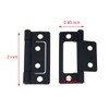 Luomorgo 12 Pcs Non Mortise Hinges Heavy Duty Chest Hinges