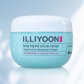Illyyoon Illiyoon Hyaluronic Moisture Moisturizing Cream Large Capacity Hypoallergenic 100ml / 일리윤 히알루론 모이스춰 수분 보습 크림 대용량 저자극 100ml