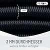 perdix Rubber Cord 3mm 5M Black Rubber Cord for Tent
