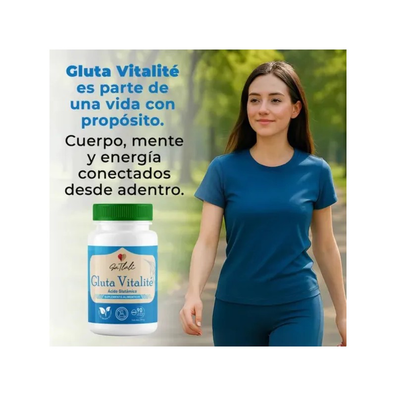 cido Glutmico Gluta Vitalit Ga Tlali 90 Cpsulas Apoyo a