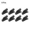 HARFINGTON 8pcs Headphone Wire Clips 0.94" Length Small Headset Cable