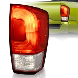 BeamTrack Tail Lights Assembly Compatible with Toyota Tacoma 2016-2023 Right Passenger Side Rear Taillight Brake Signal Assemblies with Bulbs, Replace 81550-04170 81550-04190 81550-04220
