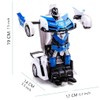 Remote Control Car Rc Cars Robot Toys 2 in 1