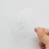 Alamic 4 Pack Shower Caddy Adhesive Sticker Hook Mount for