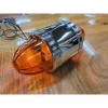 GRAND GENERAL WATERMELON DARK AMBER GLASS DOUBLE FACE CHROME DIE