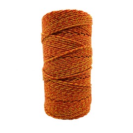 Twine by Design #36 3-Strand Twisted Rosary Twine - Excellent Quality Twine for Crafts, DIY Projects (Flames of Fire), 450ft
