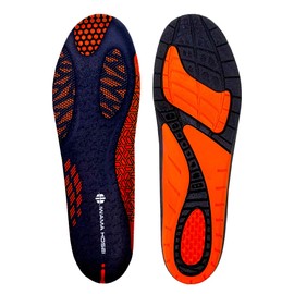 IWAMA HOSEI GYRO FLEXI Men's Insole, Shock Absorption, 10.0 - 10.8 inches (25.5 - 27.5 cm), Sports, Standing Work, Arch Shoes