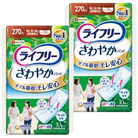 Lifely Refreshing Pads for Long Times, Especially Even When Heavy Use, 10 Sheets x 2 Packs