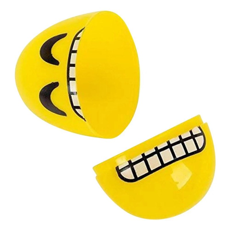 Emoticon Plastic Easter Egg Hunt Set Emoji Faces 12 count