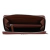 HUGO Women's Chris Ziparound R. Zip_Around_Wallet, Rust/Cooper220