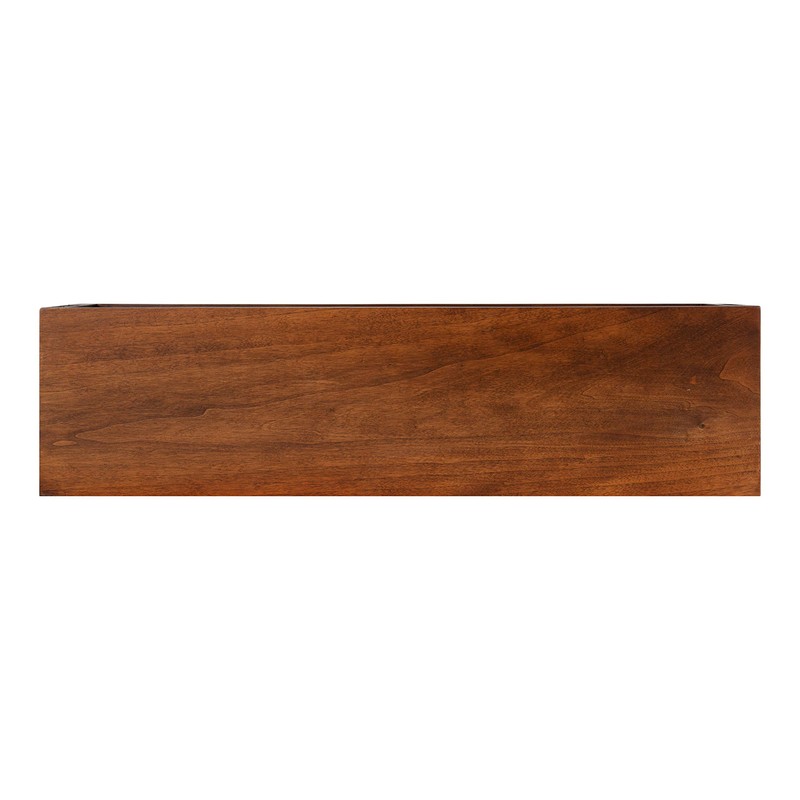 Kate and Laurel Holt Modern Floating Wood Wall Shelf, 30