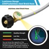 GHAKUTB RV Propane 2-Stage Auto Changeover Rv Propane Regulator with