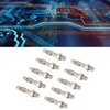 50Pcs Banana Plugs Hex Thread High Accuracy Good Transmission Performance