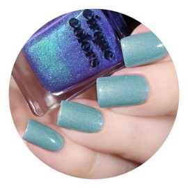 Cirque Colors Thermal Temperature Color Changing Mood Nail Polish - 0.37 fl. oz. (11 ml) - Vegan, Cruelty-Free, Non-Toxic Formula (Luna)