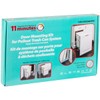 Hardware Resources Door Mount Kit for CAN-EBM Series, Polished Chrome