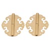 Antique Door Hinges Durable Brass Glossy Classic Antique Style Widely