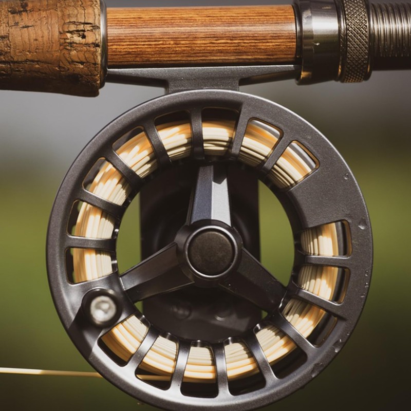Raprance Fly Fishing Reel 7/8wt - CNC Aluminum Alloy, Ultra-Light,