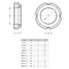 Ganter Normelemente | Slot Nuts Similar to DIN 1804 |