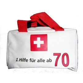 1 Pocket 1st Aid for 70 Gifts 70th birthday decoration for Filling