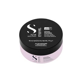 Alfaparf Semi di Lino StyleCare Glossy Pomade 90 ml - Pomada en cera con fijacin suave para todo tipo de cabello (Nuevo Modelo)                       