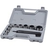 Byttlerom 10Pcs Heavy Duty Hollow Punch Kit Set Gasket Leather