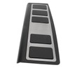 Footrest Pedal Stainless Steel Rest Pedal Cover Replacement for Ford